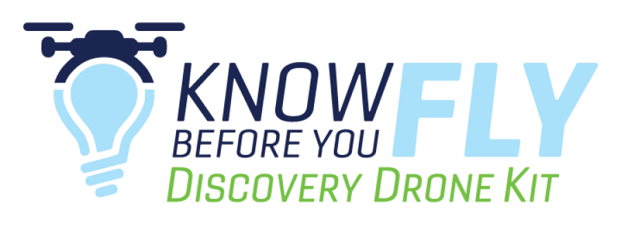 Know Before You Fly Discovery Drone Kit Logo