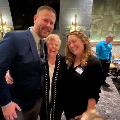 AMA Education Team members stand alongside CAP personnel.