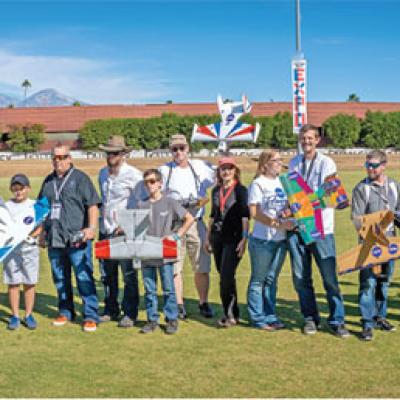 Scaled Composites and NASA groups, who are all AMA members, fielded a friendly competition during an AMA Expo in California. 