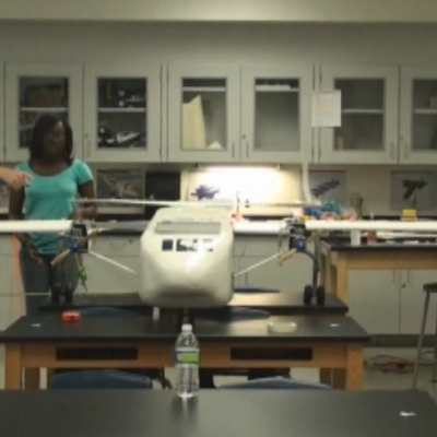  Video screen shot of the lab environment, courtesy of student Konrad Kaczmarczyk
