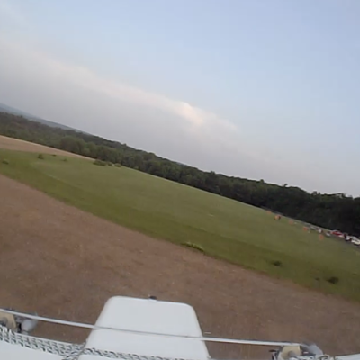 Onboard shot of final flight courtesy club member Ed Prchlik