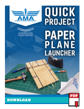 quick project paper plane launcher