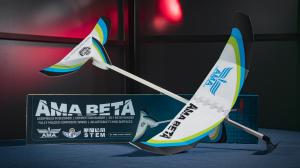 AMA Beta free flight airplane.