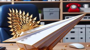 Extravagant Paper Airplane