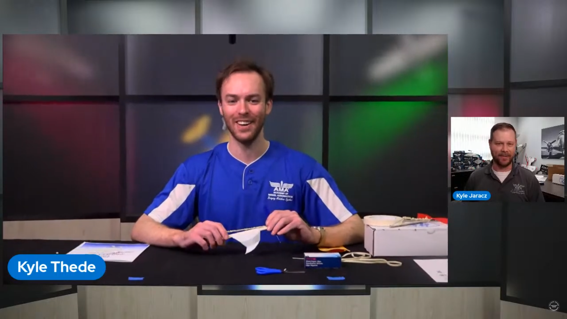 Screen shot from the video presentation of Jr. Camp