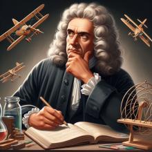 a man sitting at a table