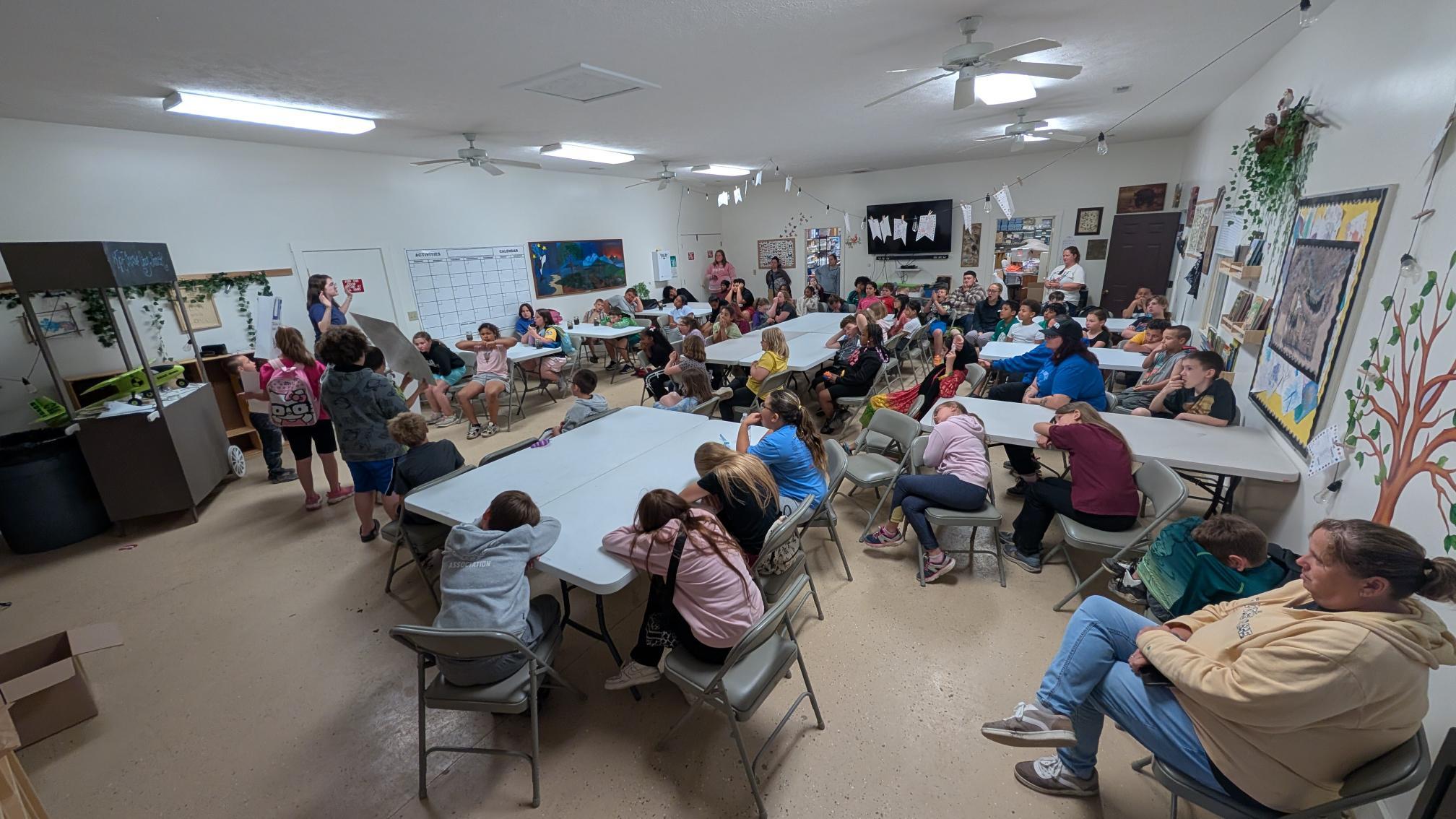 campers during aviation day
