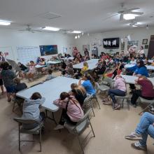 campers during aviation day